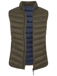 ανδρικό αμάνικο καπιτονέ μπουφάν