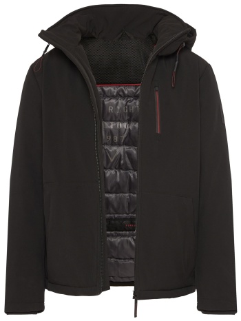 softshell μπουφάν με ελαφριά επένδυση και κουκούλα