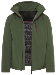 softshell μπουφάν με ελαφριά επένδυση και κουκούλα