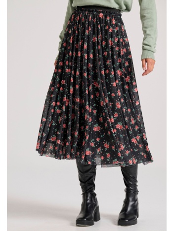 μίντι φούστα με all over τύπωμα