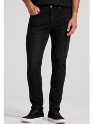 slim fit τζιν παντελόνι με whisker details