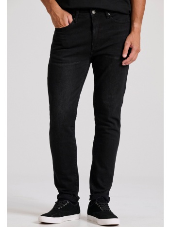 slim fit τζιν παντελόνι με whisker details