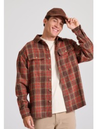 overshirt flannel καρό πουκάμισο