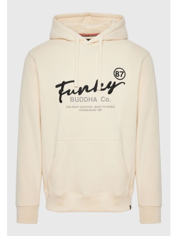 relaxed fit φούτερ με κέντημα στο στήθος