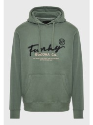 relaxed fit φούτερ με κέντημα στο στήθος