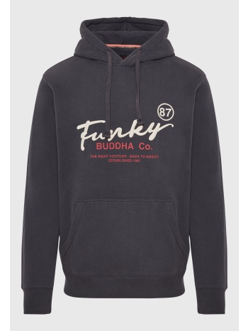 relaxed fit φούτερ με κέντημα στο στήθος