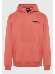 relaxed fit φούτερ με τύπωμα στην πλάτη