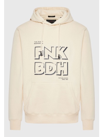 relaxed fit φούτερ με embossed τύπωμα στο στήθος