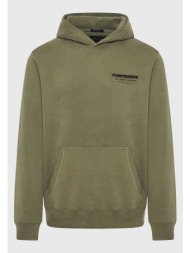 relaxed fit φούτερ με τύπωμα στην πλάτη