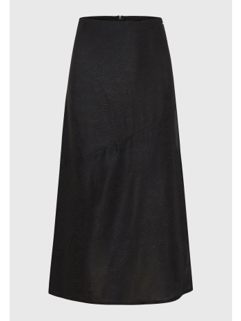 midi κρουαζέ φούστα σε ζακάρ ύφανση