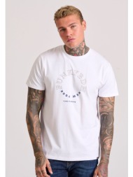 t-shirt με graphic τύπωμα στο στήθος