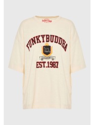 loose fit t-shirt με funky buddha τύπωμα