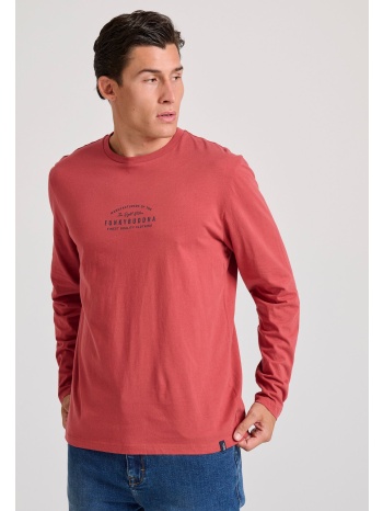 t-shirt με funky buddha τύπωμα στο στήθος