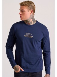 t-shirt με funky buddha τύπωμα στο στήθος