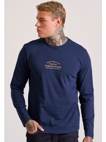 t-shirt με funky buddha τύπωμα στο στήθος