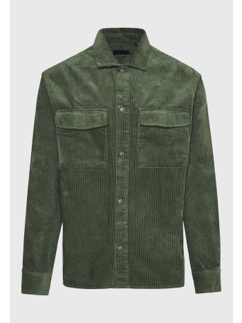 overshirt casual κοτλέ πουκάμισο
