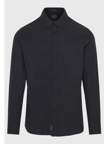 flannel πουκάμισο με ψιλή ρίγα