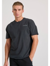 relaxed fit t-shirt με graphic τύπωμα στην πλάτη