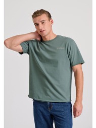 relaxed fit t-shirt με graphic τύπωμα στην πλάτη