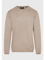 casual πλεκτή μπλούζα με ...