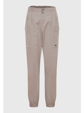 γυναικείο cargo παντελόνι με διπλή πιέτα