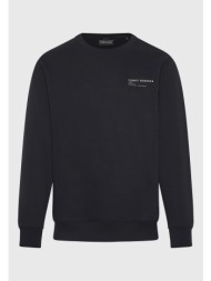 relaxed fit φούτερ με τύπωμα στην πλάτη