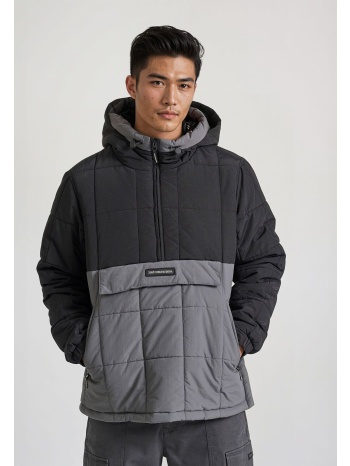 ανδρικό overhead jacket με κουκούλα
