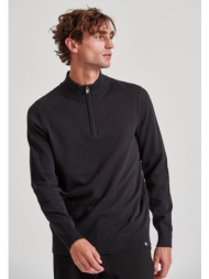 ανδρικό half-zip πλεκτό ...