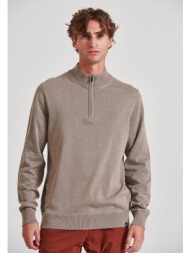 ανδρικό half-zip πλεκτό ...