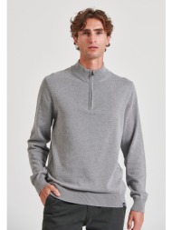 ανδρικό half-zip πλεκτό ...