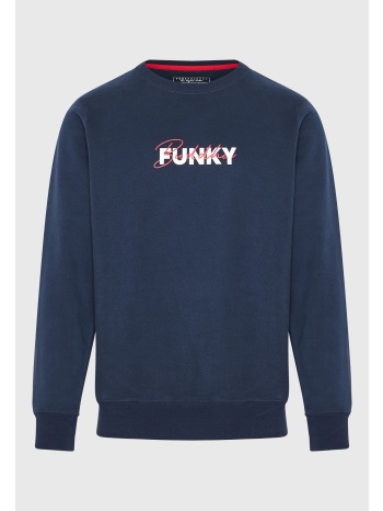 φούτερ με funky buddha τύπωμα στο στήθος