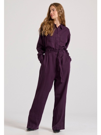 lyocell garment dyed ολόσωμη φόρμα