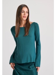 μακρυμάνικη μπλούζα με ...