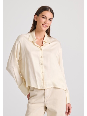 loose fit πουκάμισο από βισκόζη