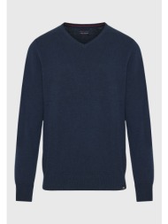 ανδρικό πουλόβερ με v λαιμόκοψη - the essentials