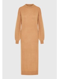 maxi πλεκτό φόρεμα από μαλλί και κασμίρ