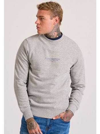 ανδρικό φούτερ με τυπωμένο λογότυπο