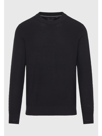 ανδρικό πουλόβερ με ανάγλυφη υφή
