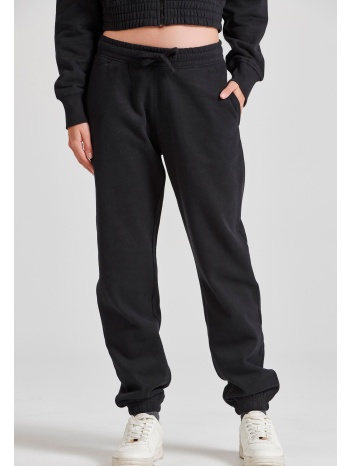 παντελόνι φόρμας με κεντημένο λογότυπο