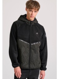 oversized fleece ζακέτα ...