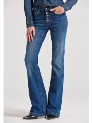 flare fit τζιν παντελόνι