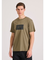 t-shirt με τύπωμα στο στήθος garage 55