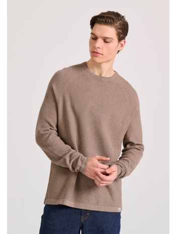 πλεκτή μπλούζα με ανάγλυφη υφή garage 55