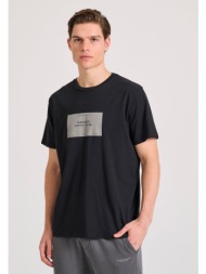 t-shirt με τύπωμα στο στήθος garage 55