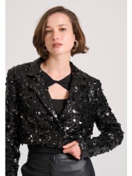 cropped blazer σακάκι με ...