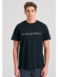 t-shirt με branded τύπωμα στο στήθος