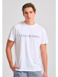 t-shirt με branded τύπωμα στο στήθος