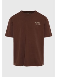 relaxed fit t-shirt με ethnic look τύπωμα