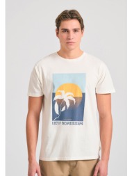 t-shirt με photographic τύπωμα στο στήθος