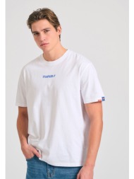 relaxed fit t-shirt με tropical τύπωμα